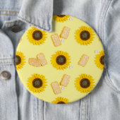 ひまわり能 缶バッジ (インサイチュ)