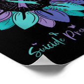 ひまわり自殺防止認識度月 ポスター (角)