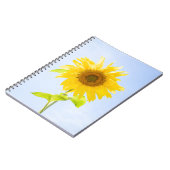 ひまわり自然写真 ノートブック (左側)