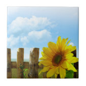 ひまわり自然美しい タイル (正面)
