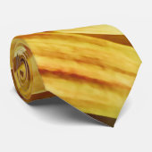 ひまわり色黄褐色男性の首のネクタイ ネクタイ (ロール)
