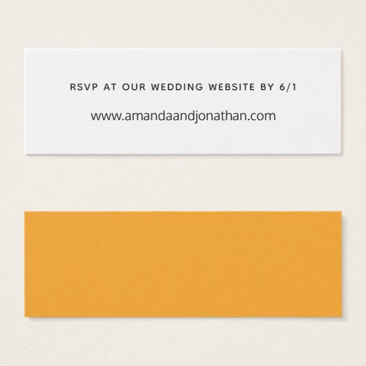 ひまわり色 (正面&裏面)