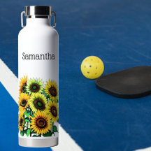 ひまわり花モノグラム