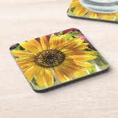 ひまわり花弁コルクコースター コースター (左側)