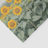 ひまわり花文字のフィールドDecompage Right 153 薄葉紙 (詳細)