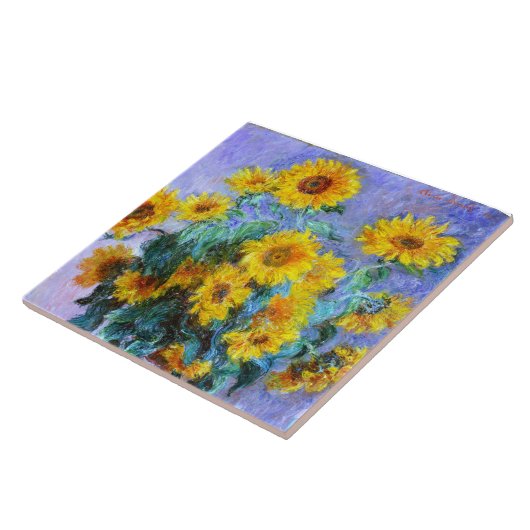 ひまわり花束 タイル (側面)