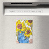 ひまわり花束 マグネット (インサイチュ (食洗機))