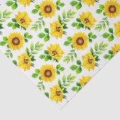 ひまわり花植物柄ガーデンフローラパーティー 薄葉紙 (詳細)