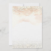 ひまわり花紫色の花フレーム甘い16 招待状 (裏面)