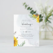 ひまわり葉オリーブ素朴ティール（緑がかった色）結婚ズ (スタンド正面)