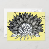 ひまわり葉書 ポストカード (正面/裏面)