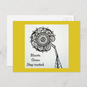 ひまわり葉書 ポストカード (正面/裏面)