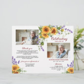 ひまわり葬式プログラム | 送達命令 (スタンド正面)