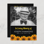 ひまわり葬祭令 |ありがとうございます (正面/裏面)