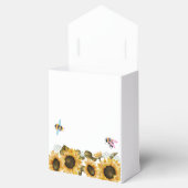 ひまわり蜂ジェンダーリビールパーティーの好意ボックス フェイバーボックス (オープン)