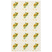 ひまわり蜂ハイブハニカムゴールデンハニー テーブルクロス (正面)