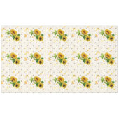 ひまわり蜂ハイブハニカムゴールデンハニー テーブルクロス (正面(横))