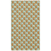 ひまわり蜂ハイブハニカムゴールデン テーブルクロス (正面)