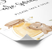 ひまわり蜂ベビーは甘いポスター ポスター (角)