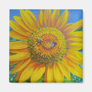 ひまわり蜂マグネット マグネット