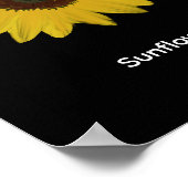 ひまわり角型ポスター ポスター (角)