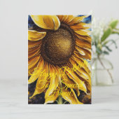 ひまわり誕生日カード シーズンカード (スタンド正面)
