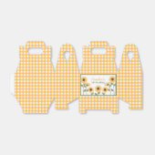 ひまわり誕生日パーティーお気に入りボックス フェイバーボックス (折り畳みなし)