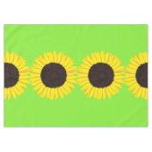 ひまわり誕生日パーティー テーブルクロス (正面(横))