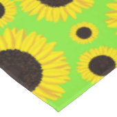ひまわり誕生日パーティー テーブルクロス (アングル)