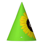 ひまわり誕生日パーティー パーティーハット (左)