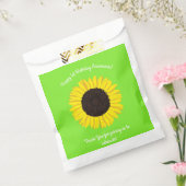 ひまわり誕生日パーティー フェイバーバッグ (封をした状態)