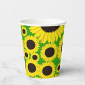 ひまわり誕生日パーティー 紙コップ (裏面)