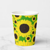 ひまわり誕生日パーティー 紙コップ (左)