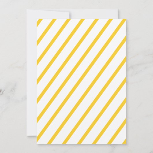 ひまわり誕生日 招待状 (裏面)