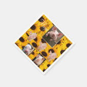 ひまわり豚紙ナプキンス スタンダードカクテルナプキン (角)