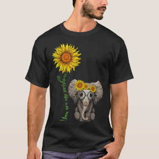 ひまわり象ギフトTシャツ Tシャツ