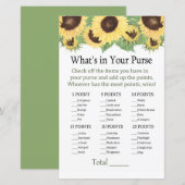 ひまわり財布のゲームの中身 (正面/裏面)