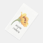 ひまわり賛美と感謝のタイポグラフィ水の色 (コーナー)