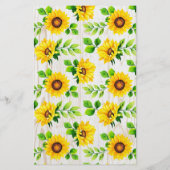 ひまわり赤ちゃんシャワーおむつラッフル入り口チケット チラシ (裏面)