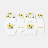 ひまわり赤ちゃんシャワー フェイバーボックス (折り畳みなし)