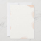 ひまわり赤ちゃんシャワー 招待状 (裏面)