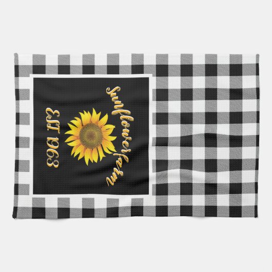 ひまわり農場 キッチンタオル (横)