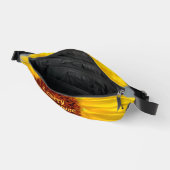 ひまわり運が私の太陽のパーソナライズされた光 ファニーパック (見開き)