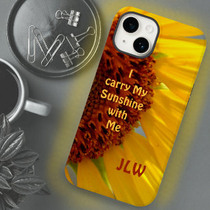 ひまわり運植物私の太陽の光 Case-Mate iPhone 14ケース