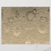 ひまわり金ゴールドフローラシックデザインデクページ (正面)