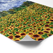 『ひまわり銀河系』by Thom Glace ポスター (角)