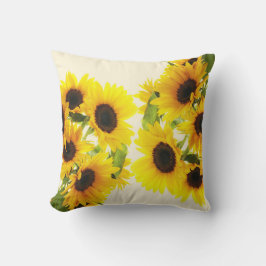 ひまわり開花 クッション