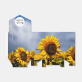 ひまわり青素朴空結婚の フェイバーボックス (折り畳みなし)