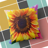 ひまわり鮮やか枕 – 家のためのアモダンート クッション