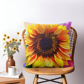ひまわり鮮やか枕 – 家のためのアモダンート クッション